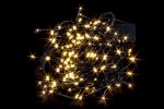 Winner Нить 200 led ТЁПЛО-БЕЛЫЙ 13,5м; черный-пр, IP 20