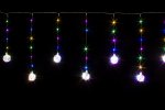Winner Бахрома шарики 8см. со светлячками, 10 Led 3,0х0,7х0,5м; IP 20, m.02.4T.10L-8Ball