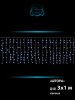 Winner w.03.6W.240.F+ Занавес-пвх 240 Led 3х1,м. flash-w