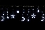 Winner Бахрома-звезда с луной "L" 138 Led 2,5х0,95х0,55м