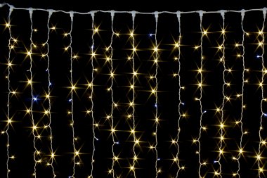 Фотография товара 'Winner Занавес-пвх 840 Led 2х6м. flash-w; 2мм, 14 нитей, расстояние 13 см, соединяется, IP 54, ww.03.6W.840+'