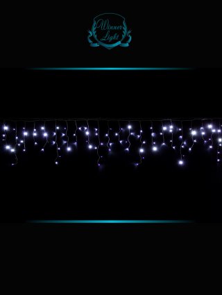 Фотография товара 'Winner w.02.6B.408.F+ Бахрома-ПВХ 408 Led 12x0.6x0.4x0.3'