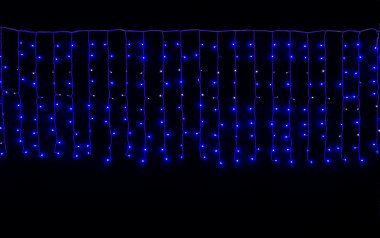 Фотография товара 'Winner Занавес-пвх 240 Led 3х1м. flash-w, 2мм, 24 нити, расстояние 12,5 см, соединяется, IP 54, B.03.6W.240+'