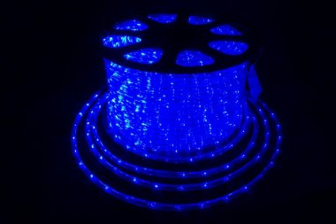 Фотография товара 'Winner Дюралайт flash-w 2-жилы Led 100м. СИНИЙ, 10,5мм'