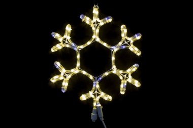 Фотография товара 'Winner Снежинка 40см ТЕПЛО-БЕЛЫЙ 9053-40ww, дюралайт flash-w, соединяется, IP 65'