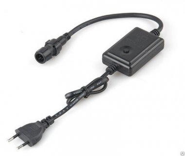 Фотография товара 'Winner Контроллер пластиковый 8-режимов, 3-жилы для дюралайта Led 10,5мм. до 100м.'