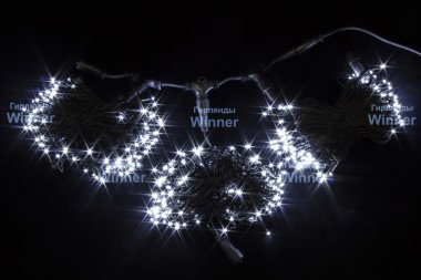 Фотография товара 'Winner Комплект для деревьев БЕЛЫЙ 399Led 3*20м. flash-w'