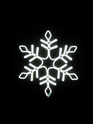 Фотография товара 'Winner Снежинка 57см БЕЛЫЙ 9212-57w, гибкий Neon SMD, IP 65'