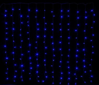 Фотография товара 'Winner Занавес 80 LED СИНИЙ, 1,5*1,5м'