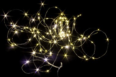 Фотография товара 'Winner Нить-Роса 100 Led на батарейках 10м; IP 20, ww.01.4T.100-'