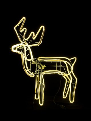 Фотография товара 'Winner Олень 3D, 0,8*1м ТЕПЛО-БЕЛЫЙ 9122ww гибкий неон SMD, IP 65'