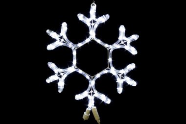 Фотография товара 'Winner Снежинка 40см БЕЛЫЙ 9053-40w, дюралайт flash-w, соединяется, IP 65'