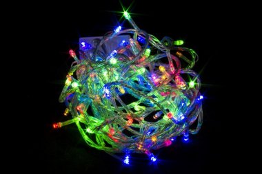 Фотография товара 'Winner Нить 100 led БЕЛЫЙ 7м; прозр-пр, IP 20, шт.'