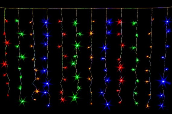 Фотография товара 'Winner Занавес 100 Led, 12 нитей, соединяется, IP 20,  m.03.5T.100+'