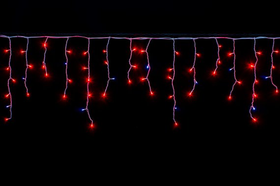 Фотография товара 'Winner Бахрома-каучук 204 Led 6x0.6x0.4x0.3 ; соединяется, flash-w, IP 65, R.02.6W.204.F+'