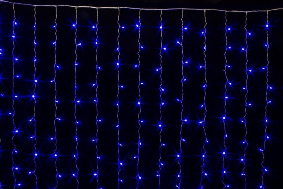 Фотография товара 'Winner Занавес 160 Led, 12 нитей, контроллер рычажковый, соединяется, IP 20, B.03.5T.160+'