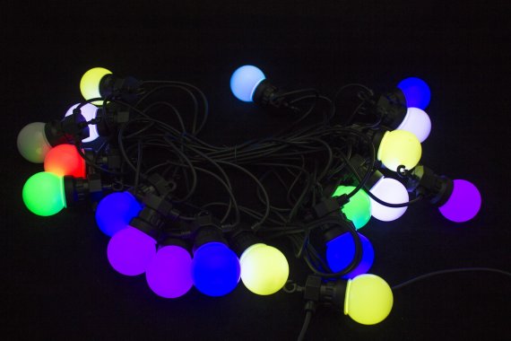 Фотография товара 'Winner m.01.7В.20+5.0ball Нить-шарик 5см 20 шт, 1д. 2цв 100 led'