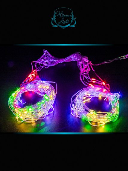 Фотография товара 'Winner m.03.2T.360 Занавес-роса ПВХ 360 Led 3х2м'