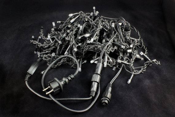 Фотография товара 'Winner Бахрома-каучук 102 Led 3x3x4x6x4 ; соединяется, IP 65, ww.02.7B.102+'