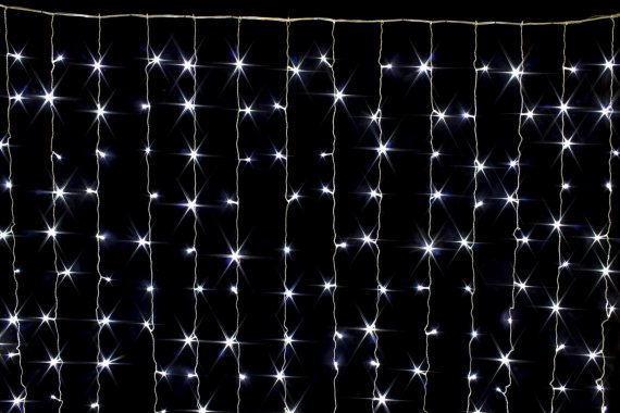 Фотография товара 'Winner w.03.5Т.320.F+ Занавес 320 Led 2х3м, 16 нитей'