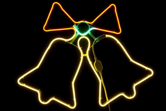 Фотография товара 'Winner Колокольчики из гибкого неона 45*65см. МУЛЬТИ, 7062-45M, IP 65'