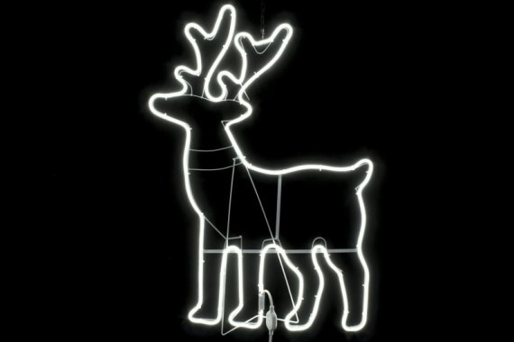 Фотография товара 'Winner Олень северный 87*60см. БЕЛЫЙ 9902W неон, IP 65'