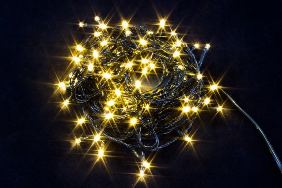 Фотография товара 'Winner Нить 100 led ТЁПЛО-БЕЛЫЙ 7м; ww.01.5B.100-'