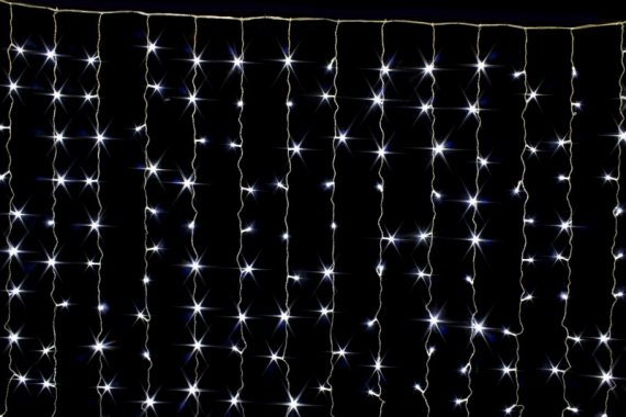 Фотография товара 'Winner Занавес 100 Led 1,5х1м; 12 нитей, w.03.5T.100+'