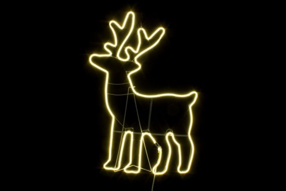 Фотография товара 'Winner Олень северный 87*60см, неон, IP 65, 9902WW'