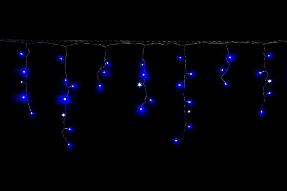 Фотография товара 'Winner Бахрома-каучук 100 Led 3x0.6x0.4x0.3, flash-w; соединяется, IP 65, B.02.7В.100+'