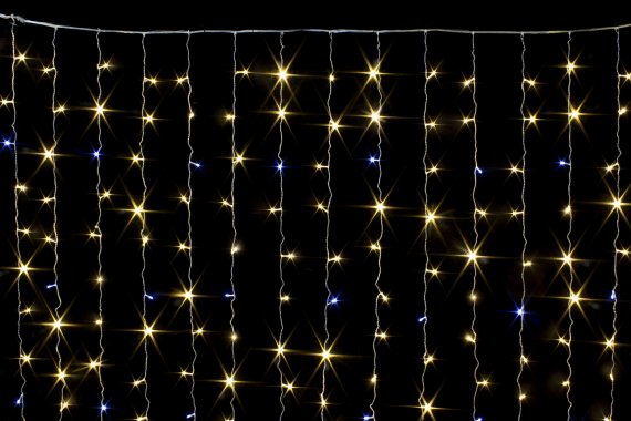 Фотография товара 'Winner ww.03.5Т.240.F+ Занавес 240 Led 2х2м, 16 нитей'