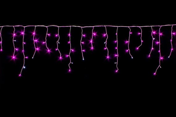 Фотография товара 'Winner P.02.6W.170+ Бахрома-ПВХ 170 Led РОЗОВЫЙ, 5x0.6x0.4x0.3'