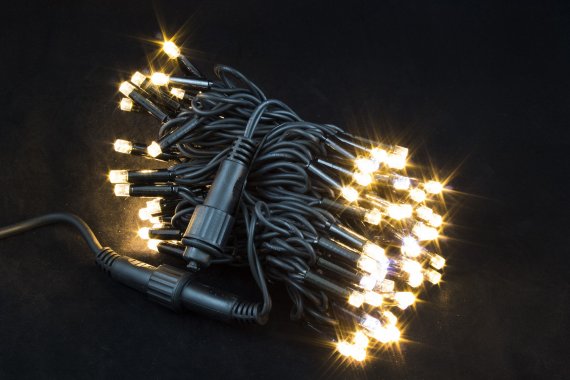 Фотография товара 'Winner Нить-каучук 100 Led 10м. flash-w; 3мм, соединяется, IP 65, ww.01.7B.100+'