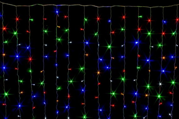 Фотография товара 'Winner Занавес 240 Led МУЛЬТИ 2х2м'