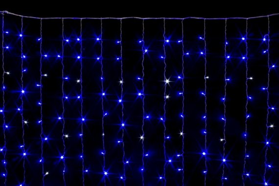 Фотография товара 'Winner Занавес 360 Led Синий 3х2м'