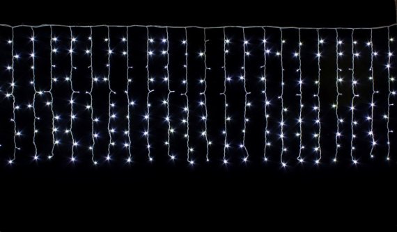 Фотография товара 'Winner Занавес-пвх 240 Led БЕЛЫЙ 3х1м'