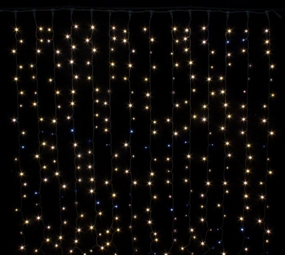 Фотография товара 'Winner Занавес-пвх 400 Led ТЕПЛО-БЕЛЫЙ 3х2м'