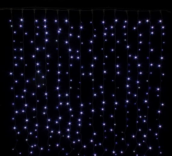 Фотография товара 'Winner Занавес-пвх 600 Led БЕЛЫЙ 3х3м. flash-w'