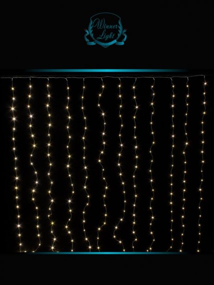 Фотография товара 'Winner ww.03.2T.240 Занавес-роса ПВХ 240 Led 2х2м'