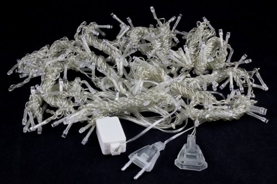 Фотография товара 'Winner w.02.7T.100.F+ Бахрома-каучук 100 Led flash-W, 0,3x0.4x0.6x0.4'