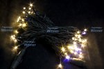 Winner Шнурок для комплекта на деревья 72 Led ТЁПЛО-БЕЛЫЙ 10м flash-w